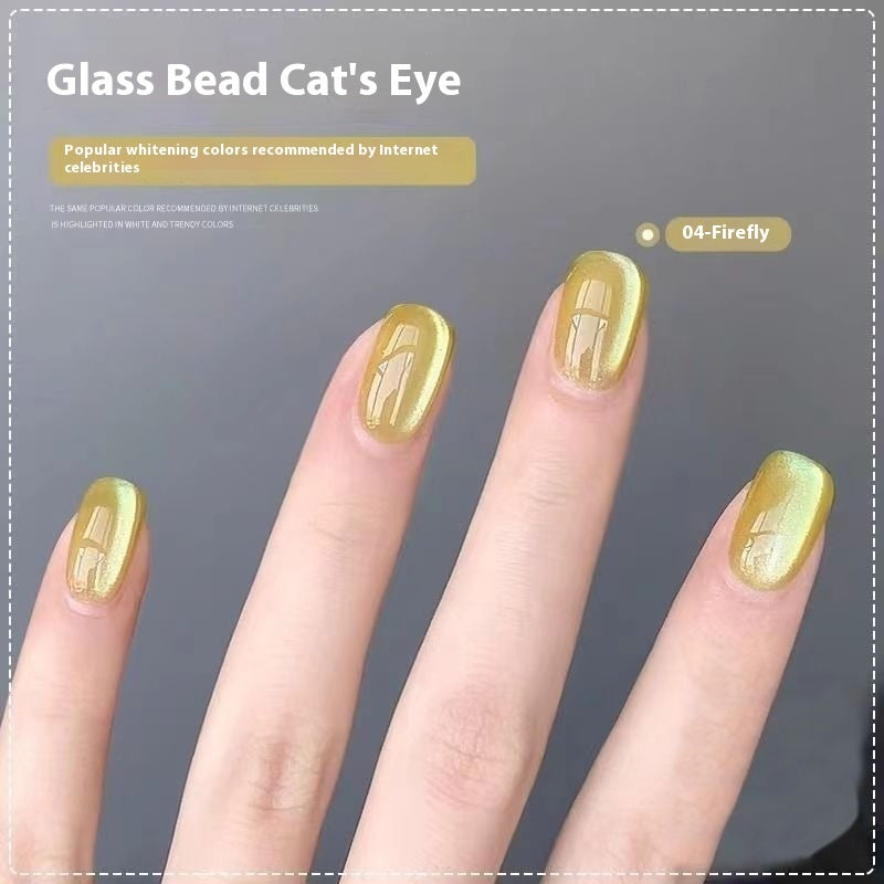 Miss Spesser New Micro Glass Bead Crystal Cat's Eye Gel Nail Polish