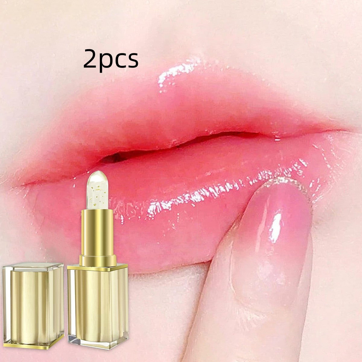 Moisturizing And Temperature Feeling Color-changing Lipstick Lip Balm