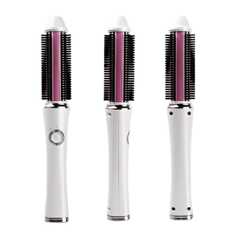 USB Wireless Charging Hair Straightening Comb Portable