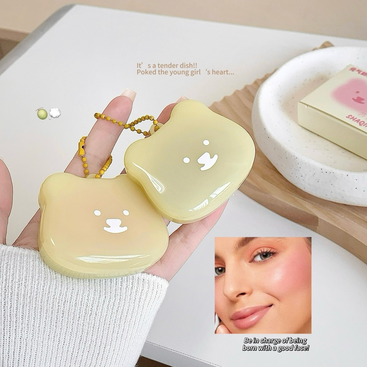 Work A Vibrant Milk-flavored Choux Pastry With A Girly Blush Tone