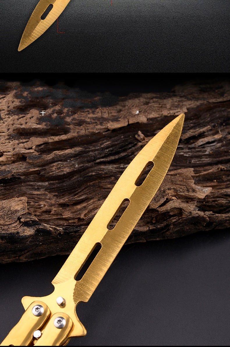 Practice Folding Knife Comb Uncut Toy