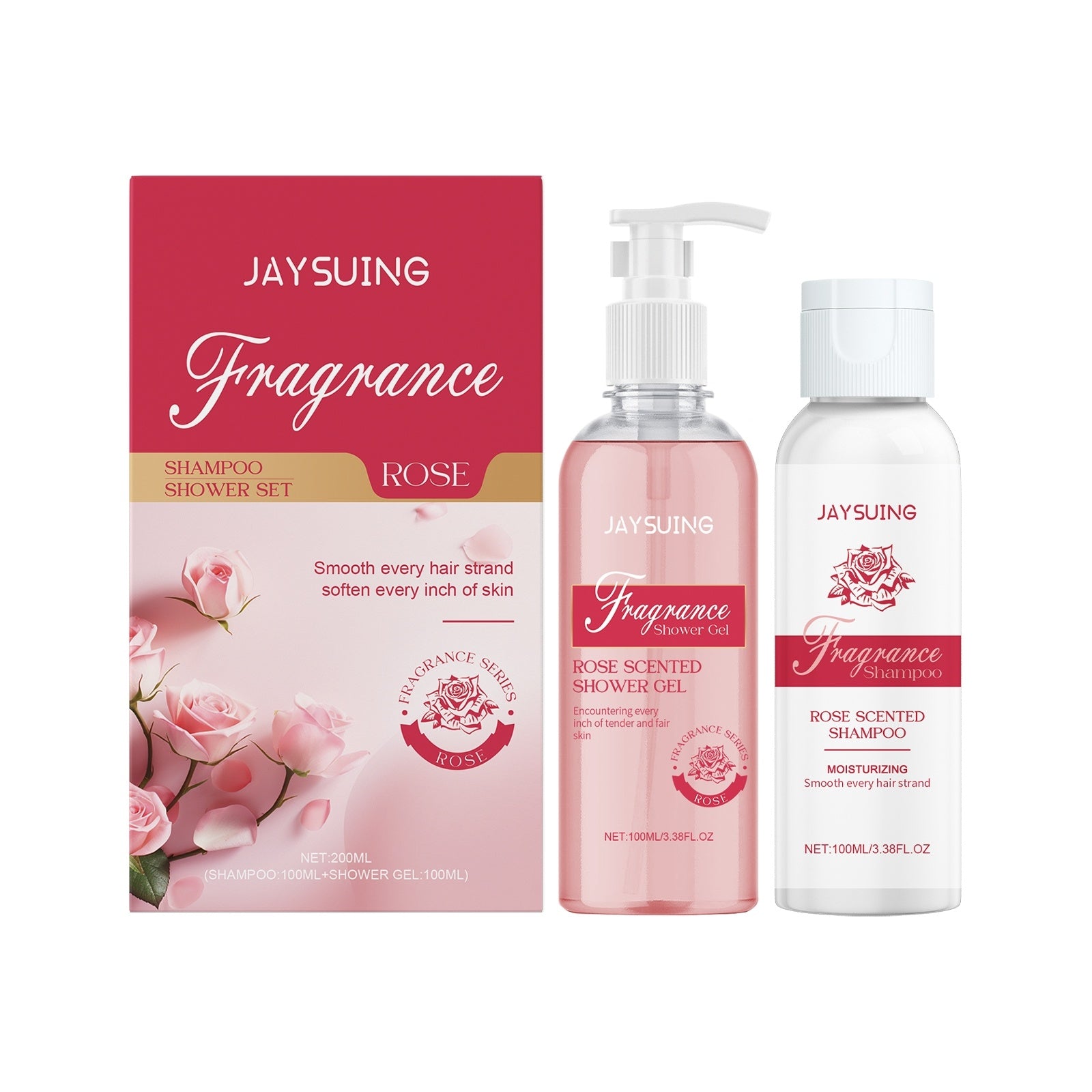 Jaysuing Women's Fragrance Shampoo And Bath Set