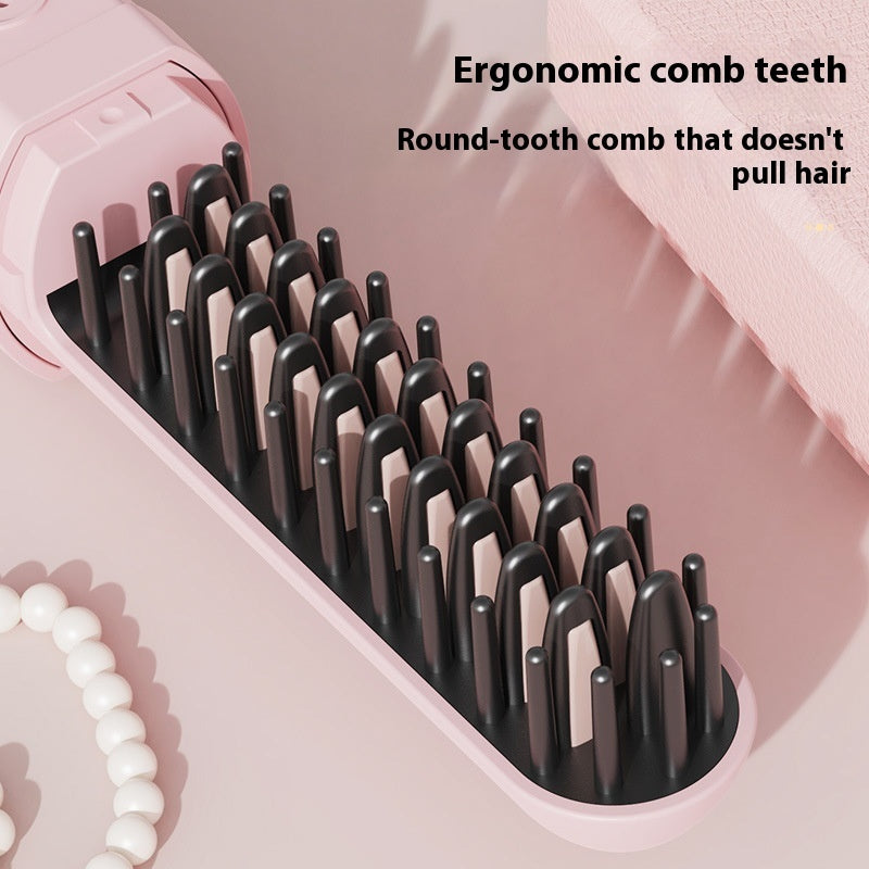Wireless Capsule Straight Comb Anion Does Not Hurt Hair Portable Mini