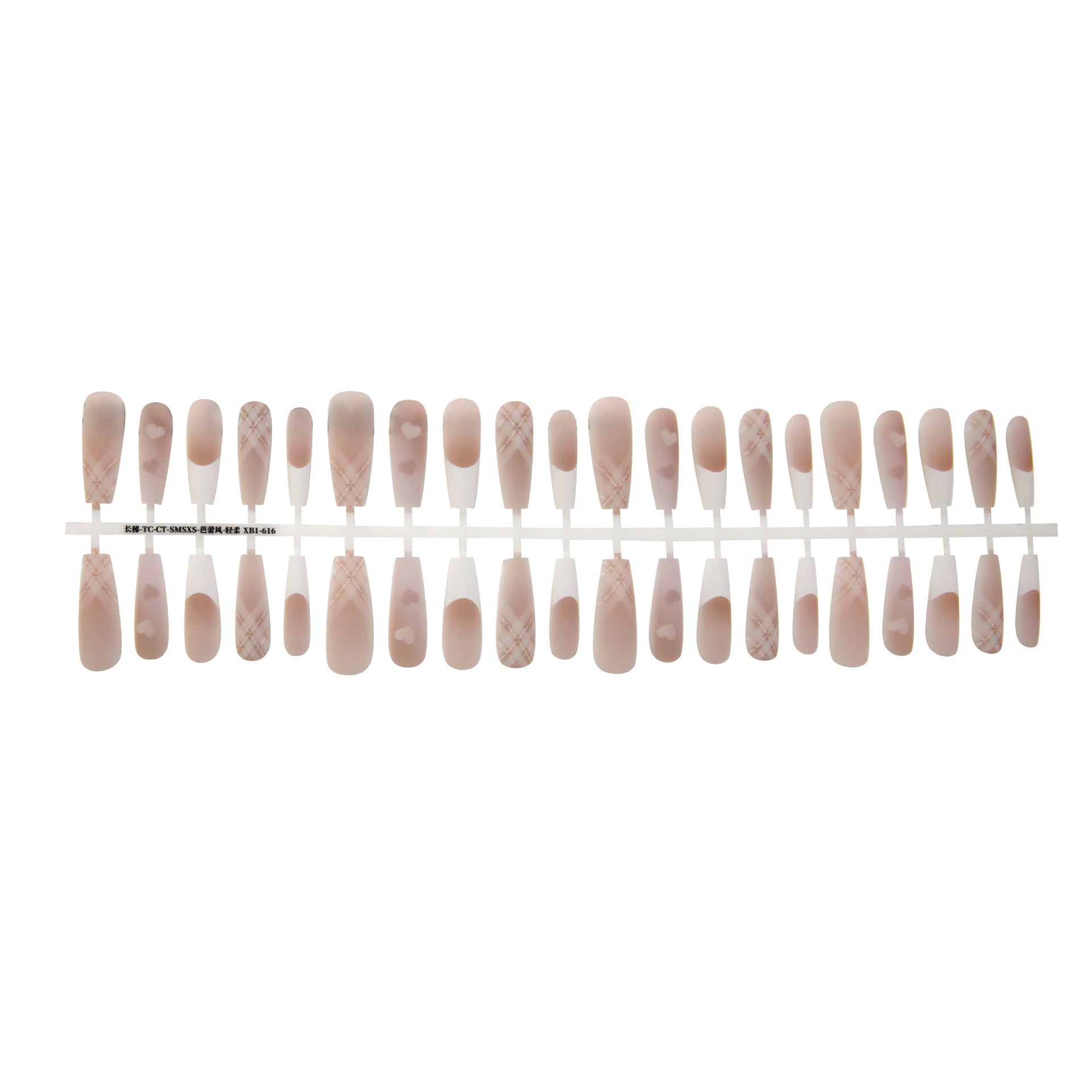 Ancient Chinese Style French Ballet Glossy Seal Nail Stickers