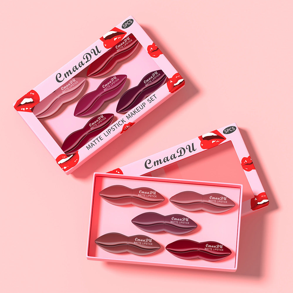 Simple And Versatile Matte Lipstick Set