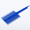 Pointed Tail Art Hair Pick Comb Two Sides Hairdressing Comb Fishbone Hair Tidying