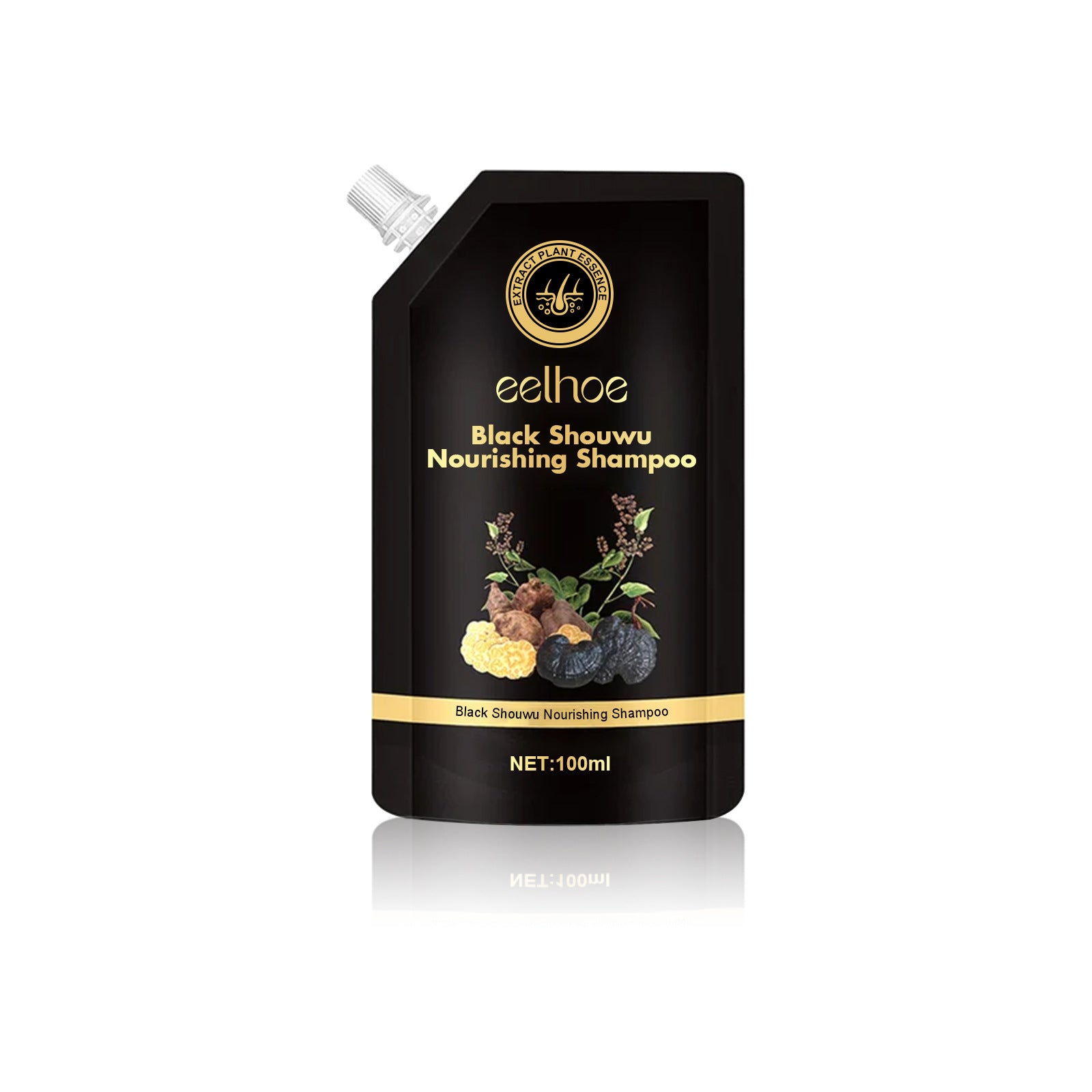 Eelhoe Black Ganoderma Lucidum Polygonum Multiflorum Shampoo