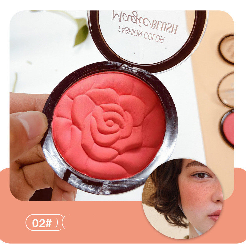 Magic Blush Relief Rose Petals Monochrome Blush Highlight Repair Integrated