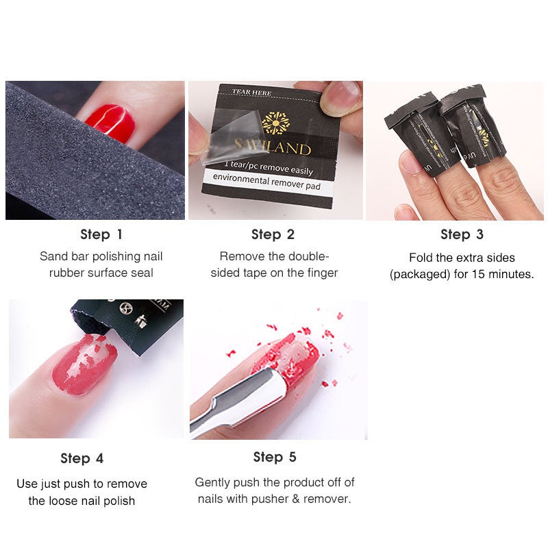Saviland Nail Polish Remover Wraps