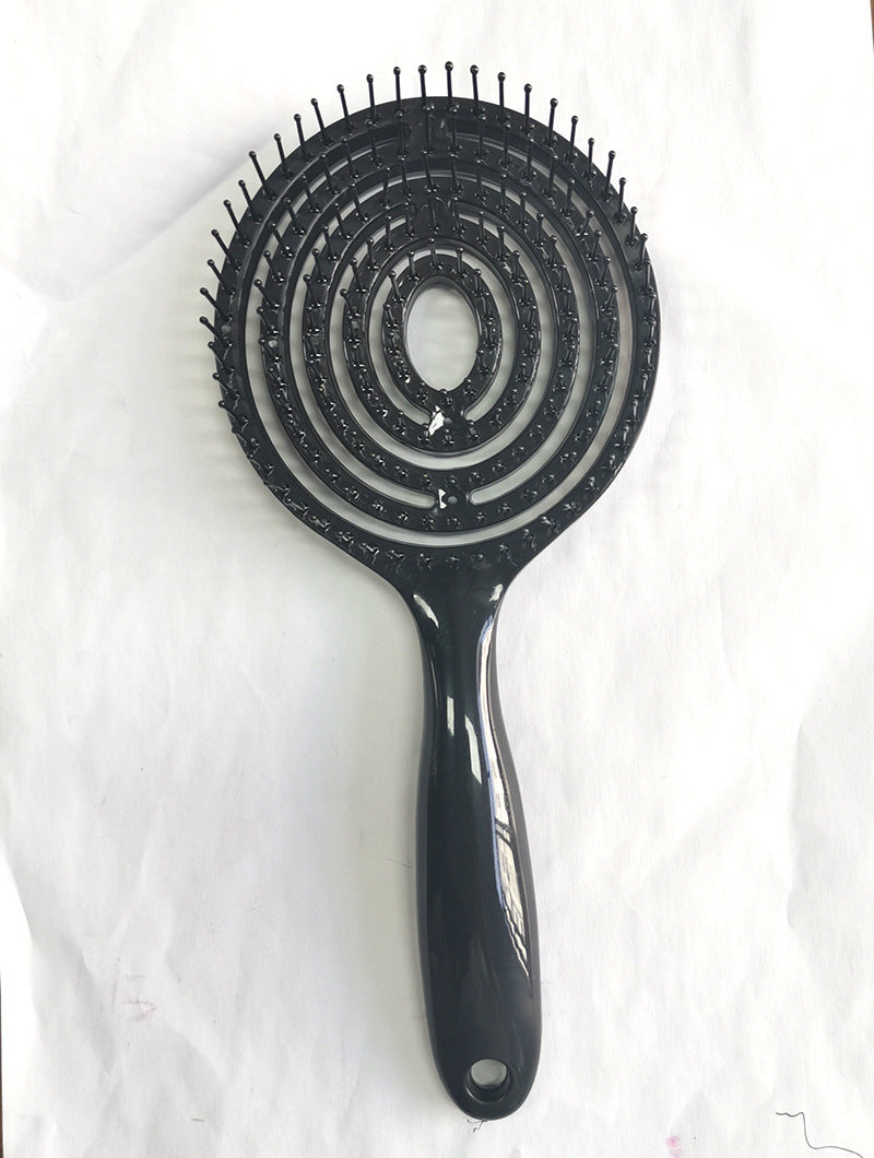 New Hollow Plastic Massage Comb