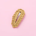 Wool Braided Edge  Seamless Cute Children's Hair Clip