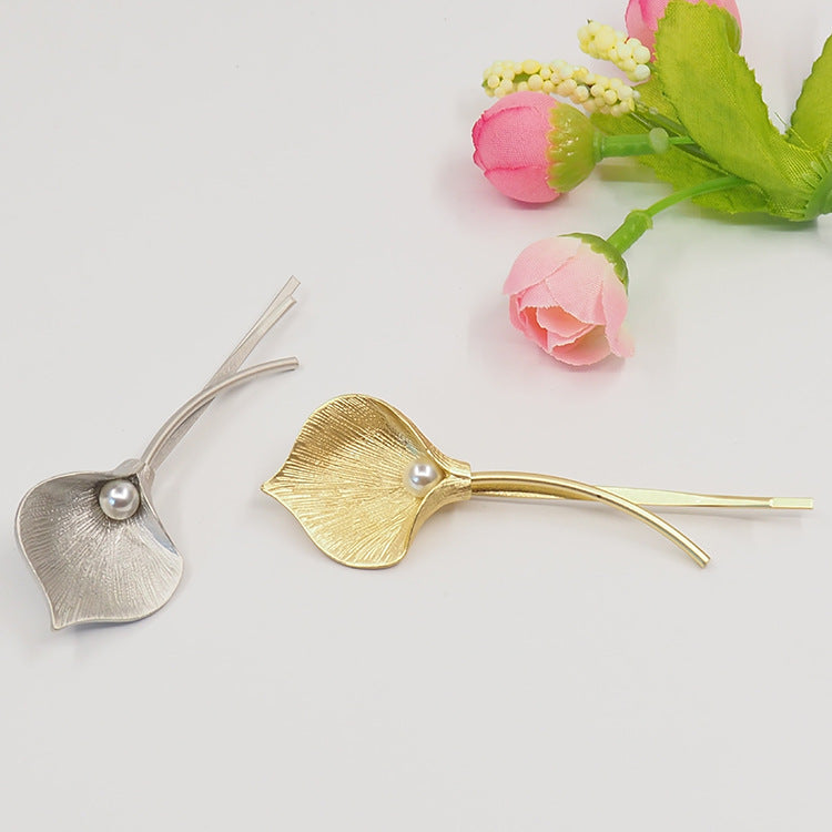 Spring And Summer New Tulip Metal Hairpin
