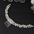Simple Wind Angel's Wings Hair Ornaments Bride's Headdress Diamond Hair Combs