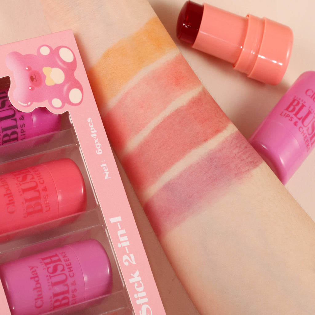 Clubday Jelly Blush Suit Bouncy Nourishing Moisturizing Matte Rouge