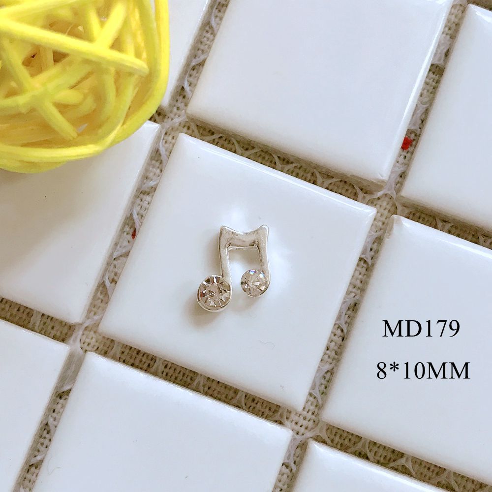 Nail Accessories Nail Alloy Music Symbol High Heels