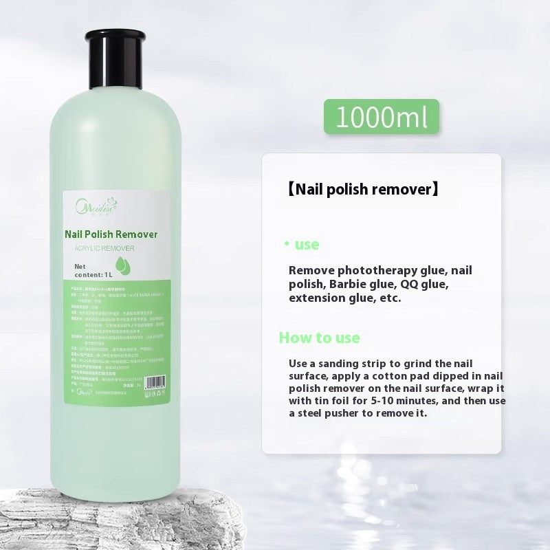 Meidiss Nail Art Press Bottle Nail Remover Cleaning Solution