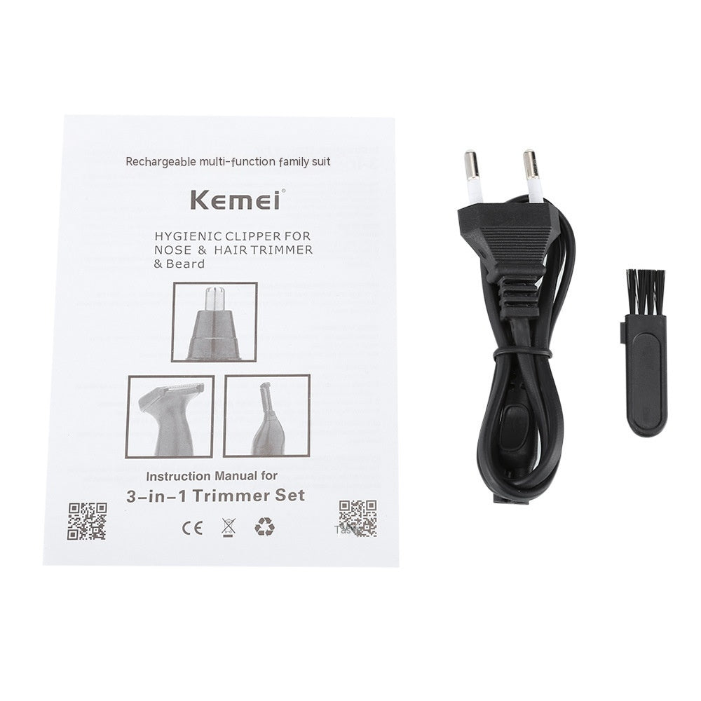 Kemei Electric Nose Hair Trimmer Nose Hair Hair Shaver