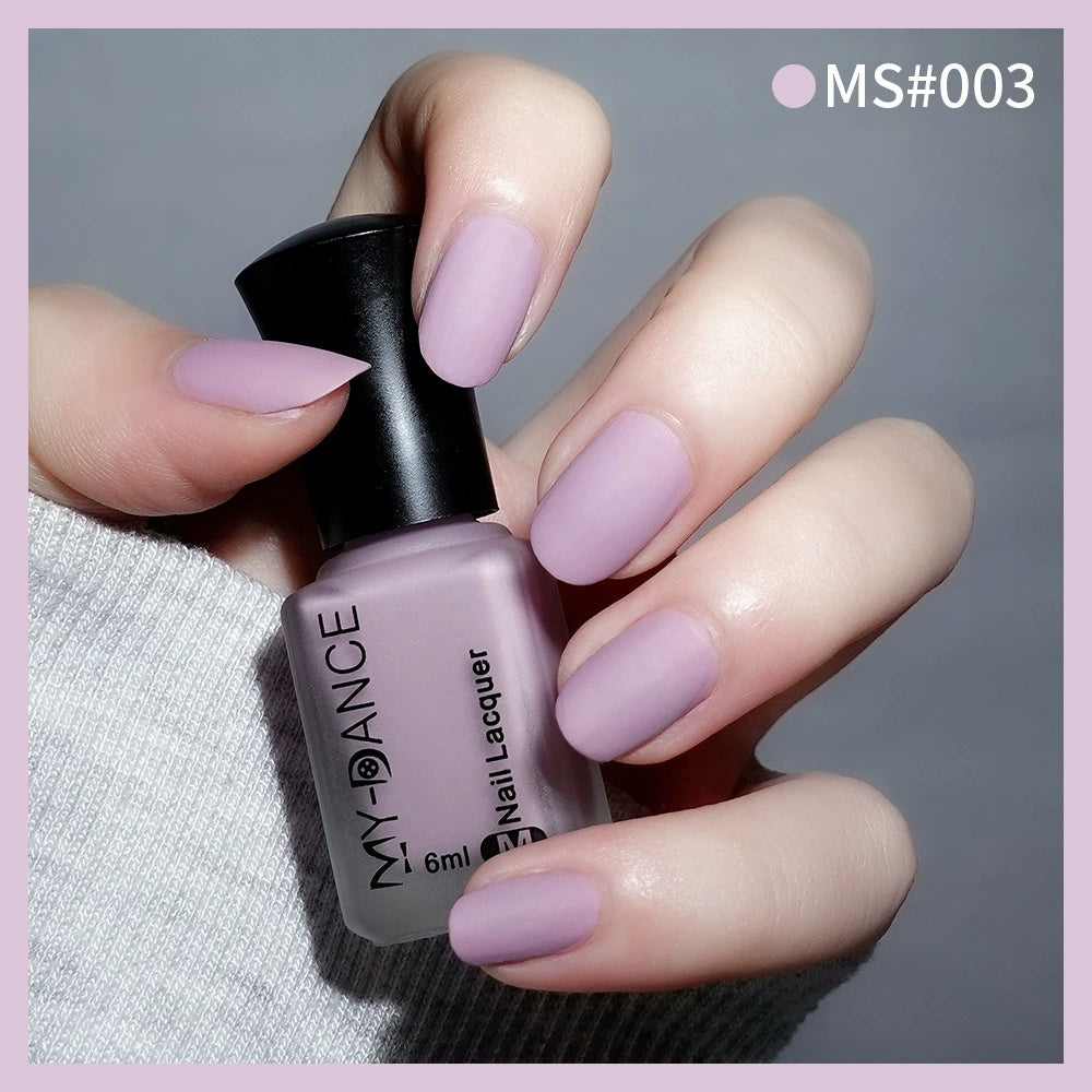 MyDance No Bake Velvet Matte Scrub Nail Polish