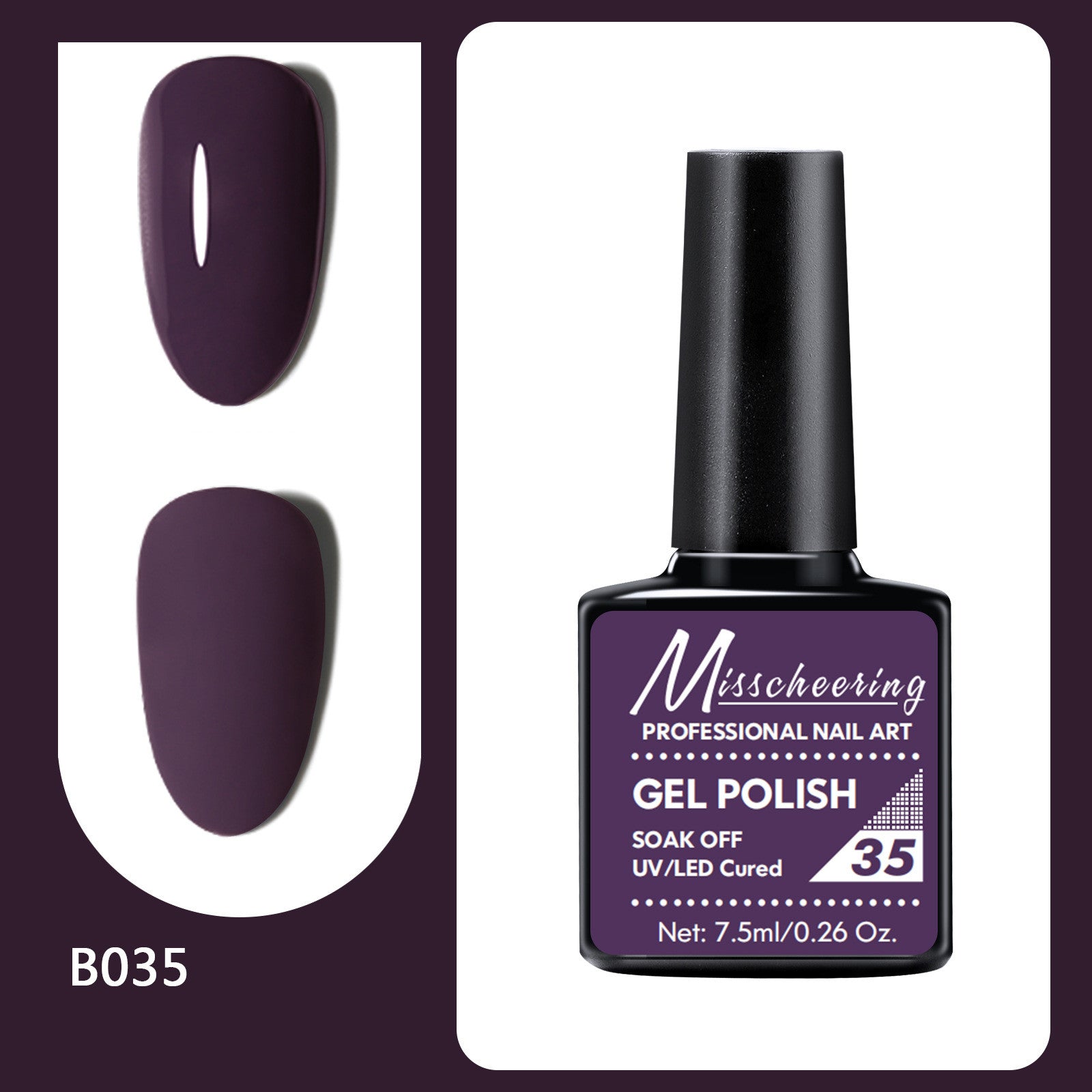 Misscheering New Long Lasting Light Therapy Nail Polish Set