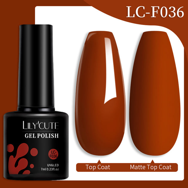 Lilycute Color Changing Thermal Gel Nail Polish Winter Purpl