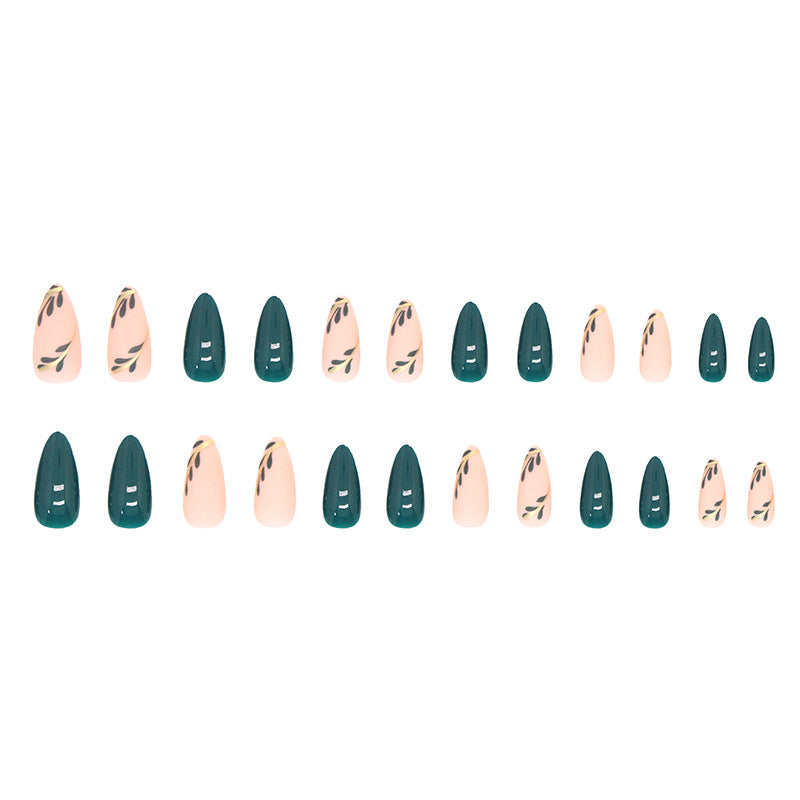 Bright Frosted Double Nail Art