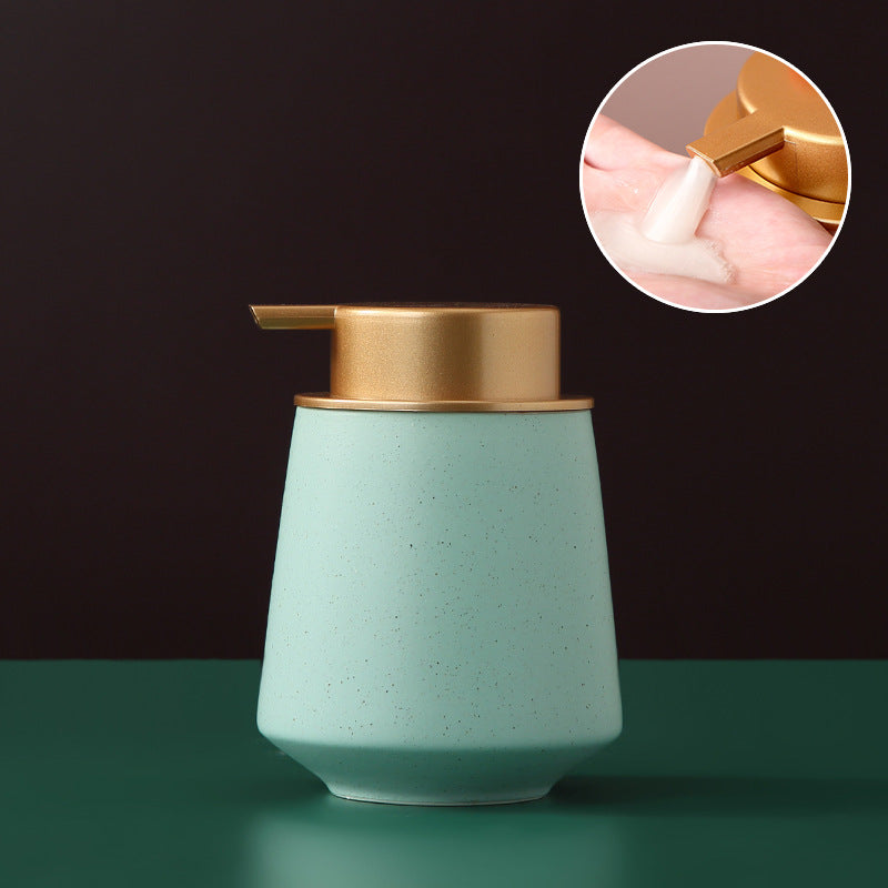 Shampoo And Shower Gel Press Into Bottles