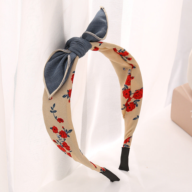 Bow Tie Headband Adult Middle School Student Cute Headband