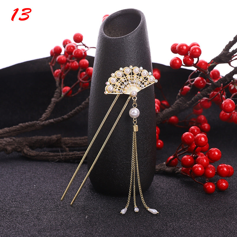 Antique Hairpin Plate Hair Fringe Comb Simple Atmosphere