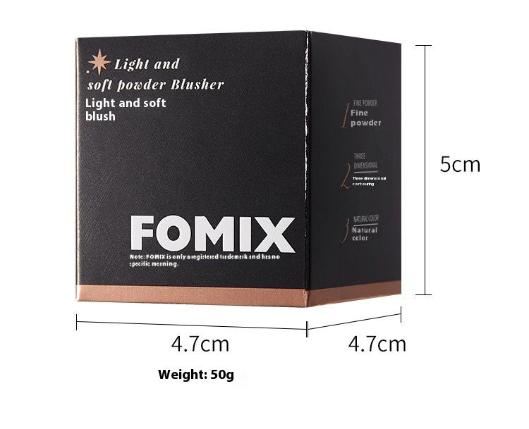 Fomix Light Transparent Soft Color Mushroom-shaped Haircut Air Cushion Repair Blush