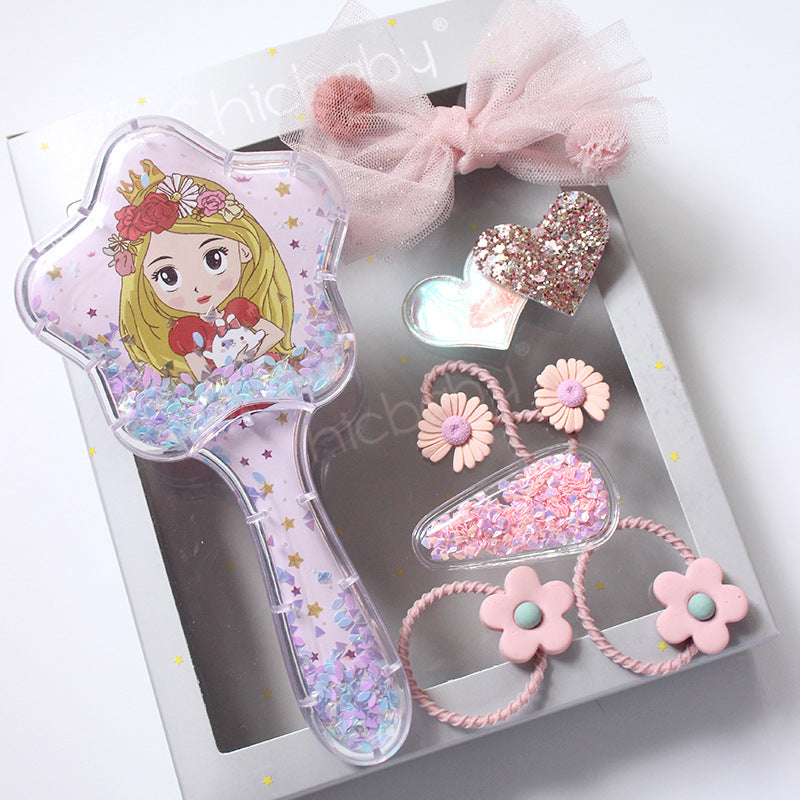 Children hairpin hair rope princess comb