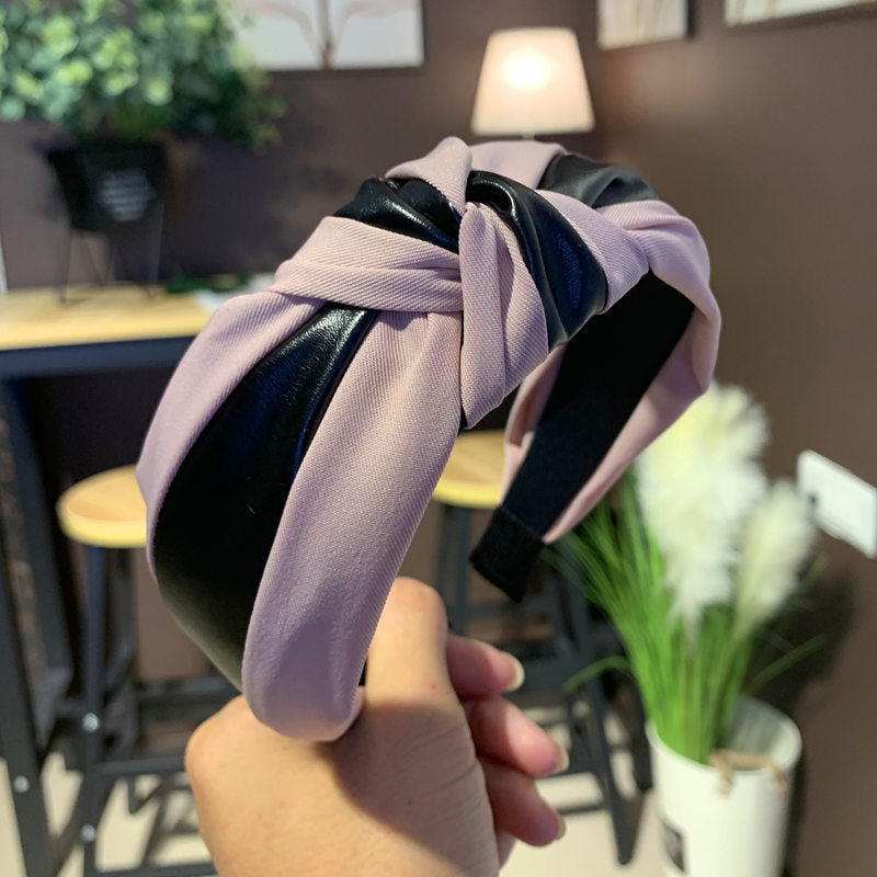 Press Hair Wash Face Hairpin Wide Side Head Hole Hair