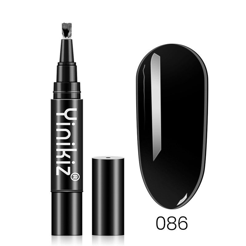 Yinikiz One Step Glue Solid Color Nail Polish Glue