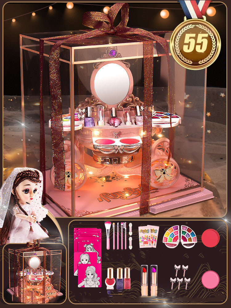 Girl's Toy Makeup Box Nail Polish
