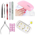 Lulaa Polishing Strip Phototherapy Lamp Nail Polish Set