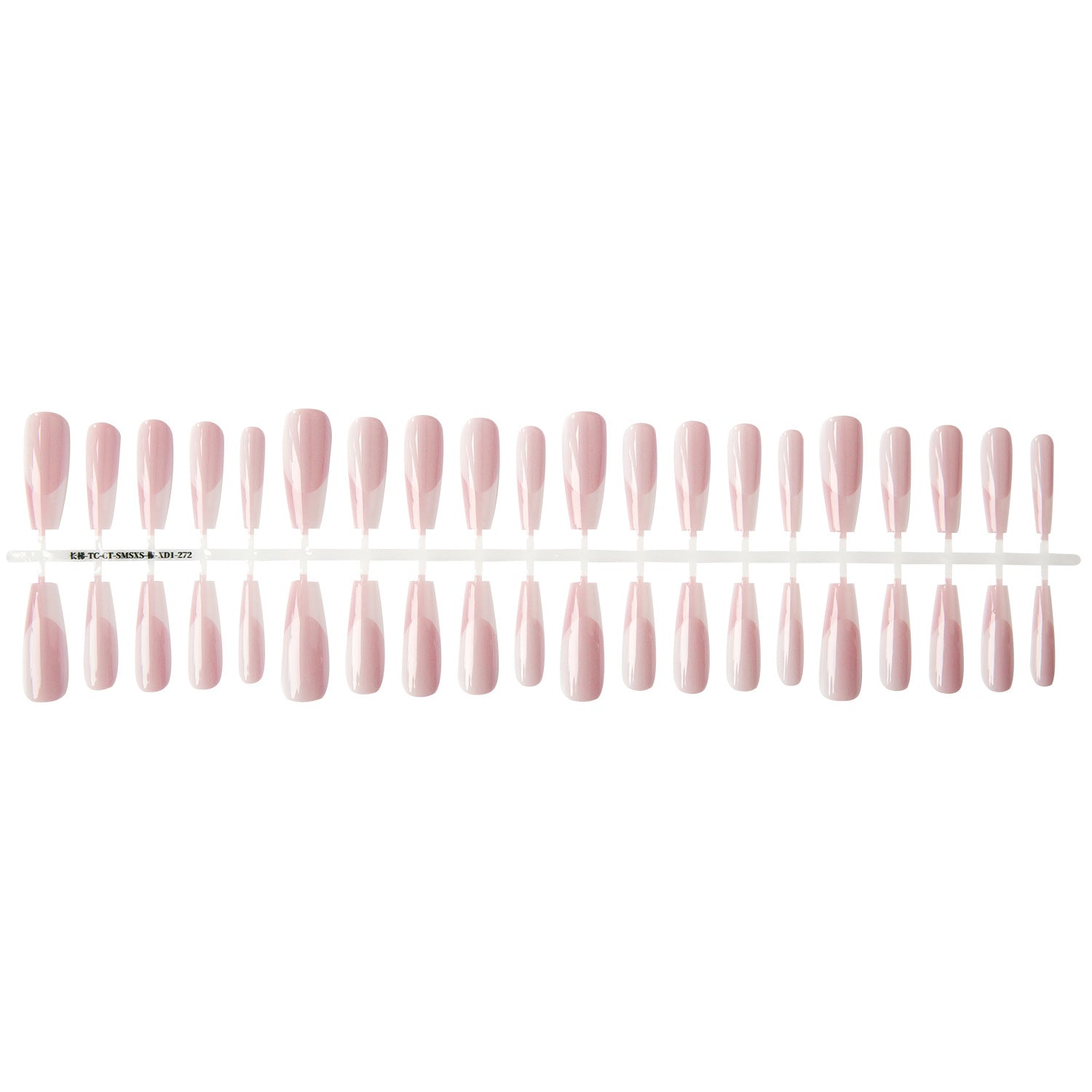 Press On Nails High-grade Long Crystal Plated Frosted Seal Nail Sticker