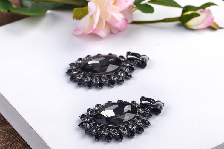 Rock headdress large crystal column set