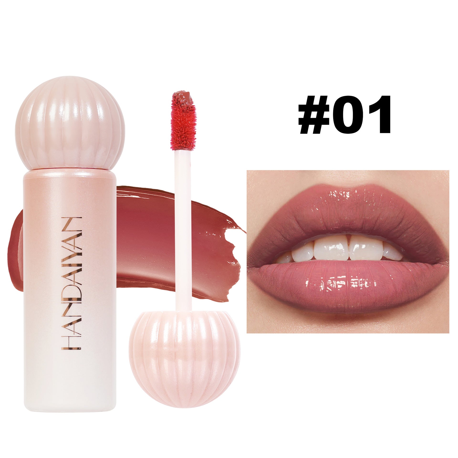 Mirror Lip Lacquer Not Easy To Fade Water Light Lip Stain Nourishing Long-lasting