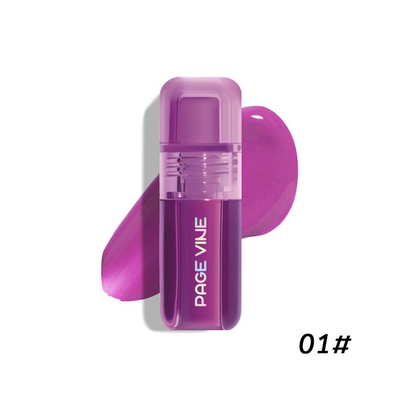 PageWine Liquid Blush Highlight Dual-use Lip Lacquer Color Rendering