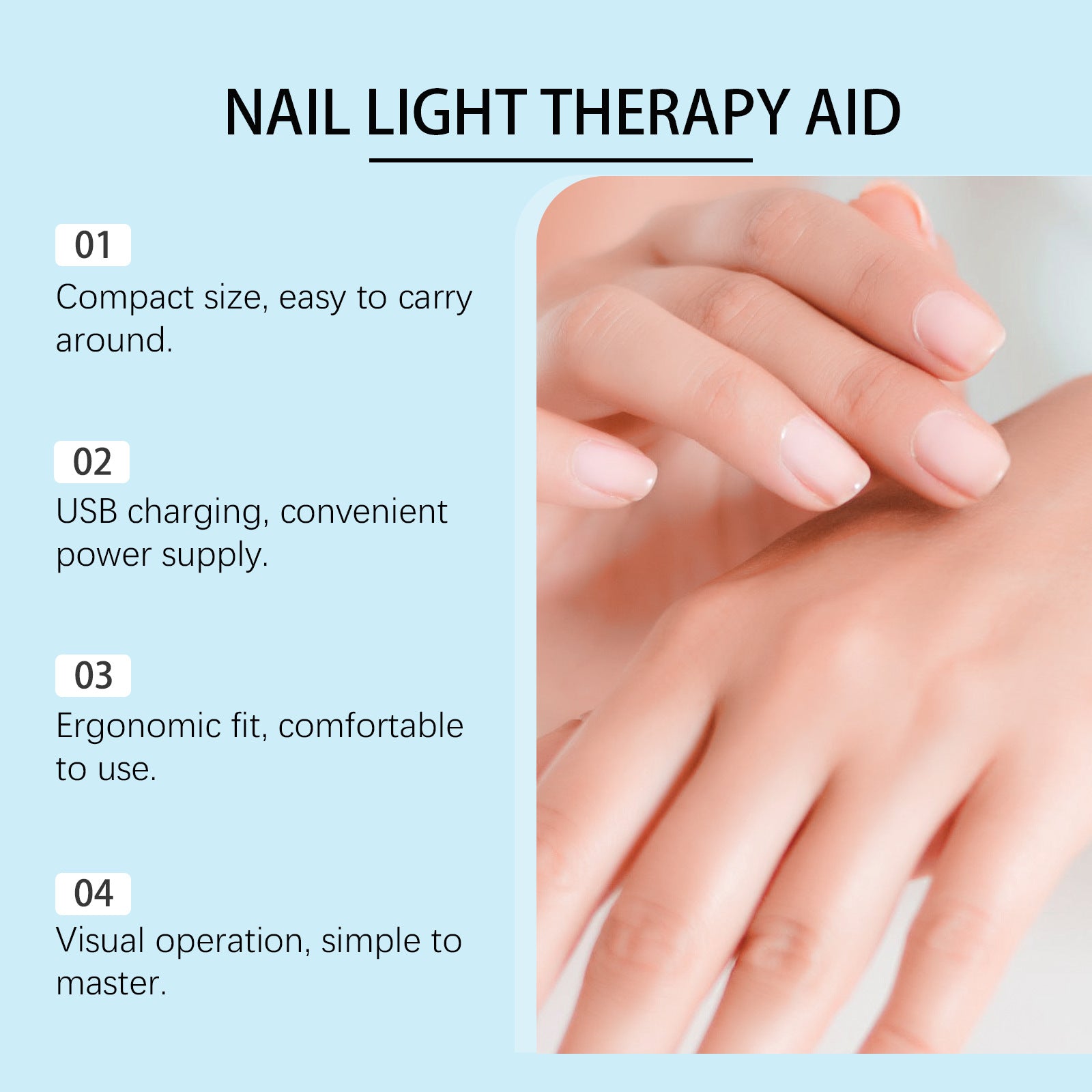 Xorita Nail Light Therapy Device
