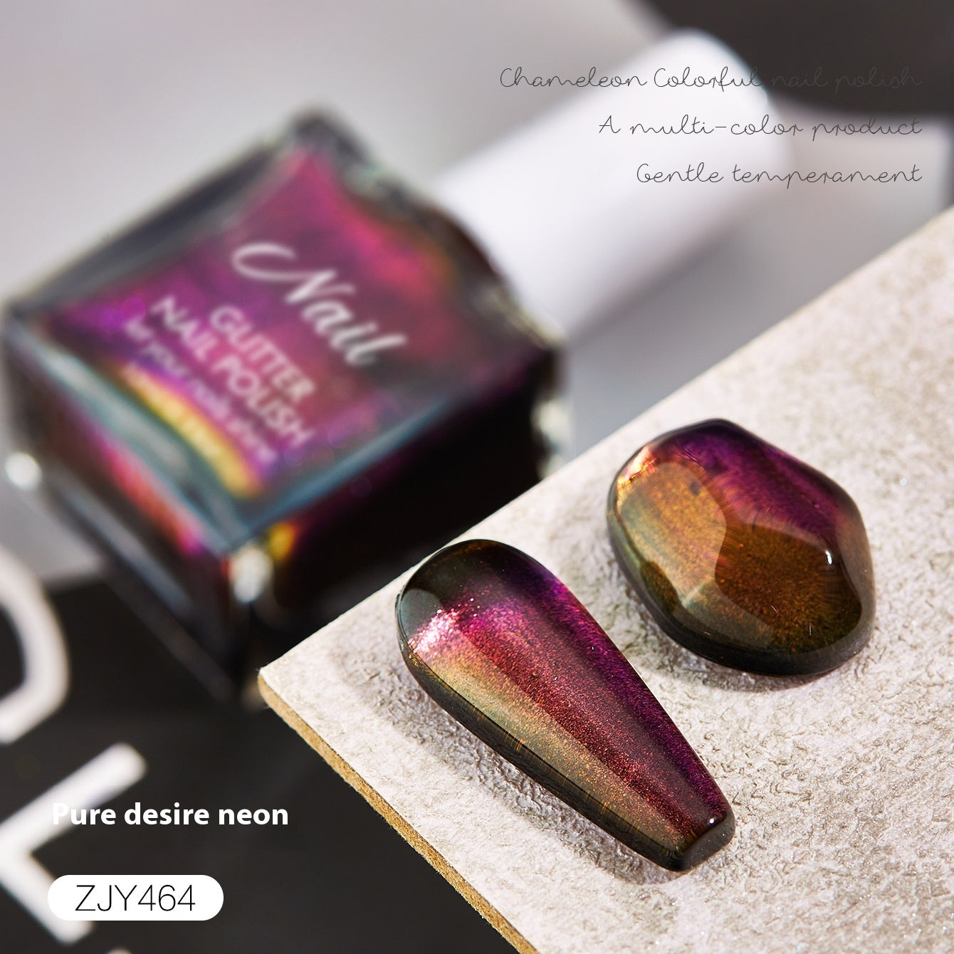 Nail Glitter Metal Magic Mirror Chameleon Water-based Nail Polish