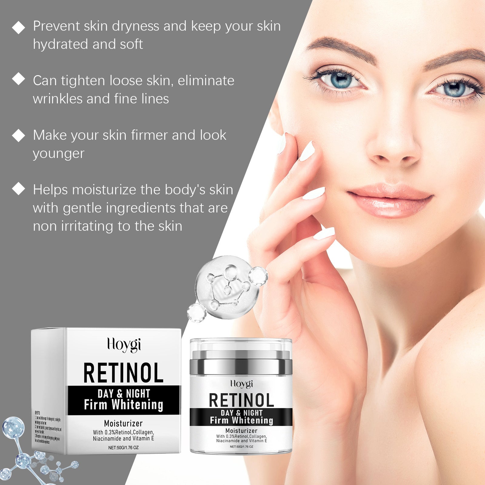 Facial Moisturizing Cream Clear Skin Nourishing