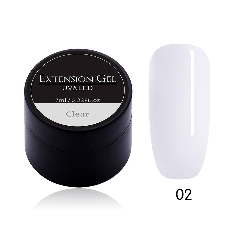 Extension Gel Nail Fast Extended Glue Boxed Removable Glue UV Nail Model Glue 3 Colors Available