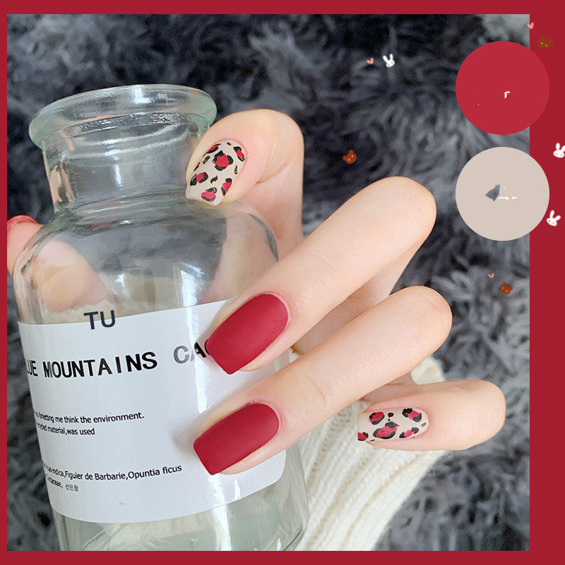 Maxfine Water-based Matte Nail Polish Autumn And Winter Color Matte Matte Texture