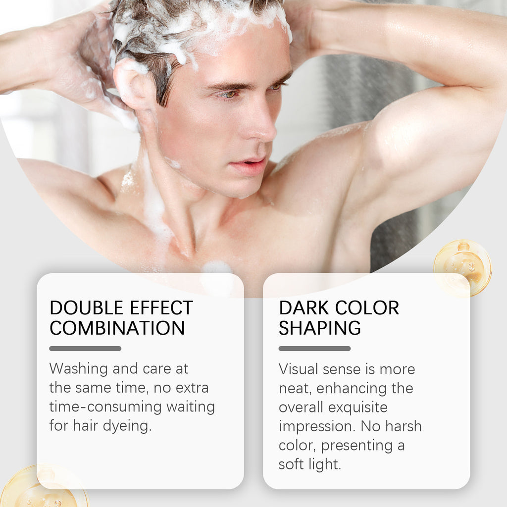 Jaysuing Men's Instant Hair Shampoo Series