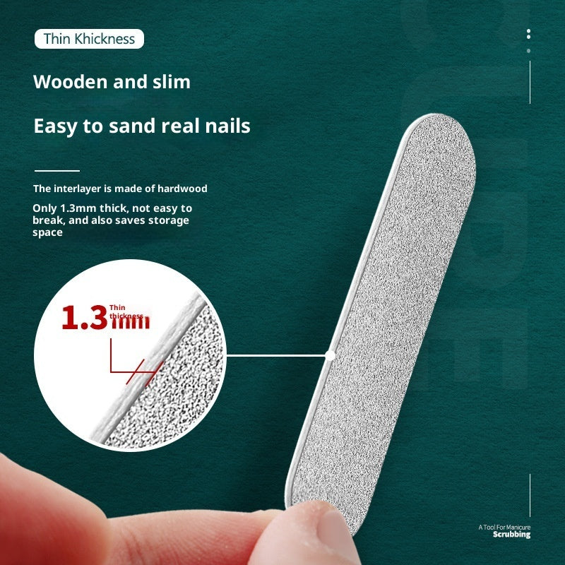 Double-sided Polishing Small Sand Bar Nail File Tools