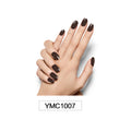 Pure color nail stickers