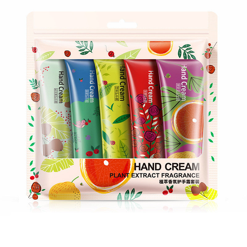 Floral Moisturizing Hand Cream Set Ladies Water