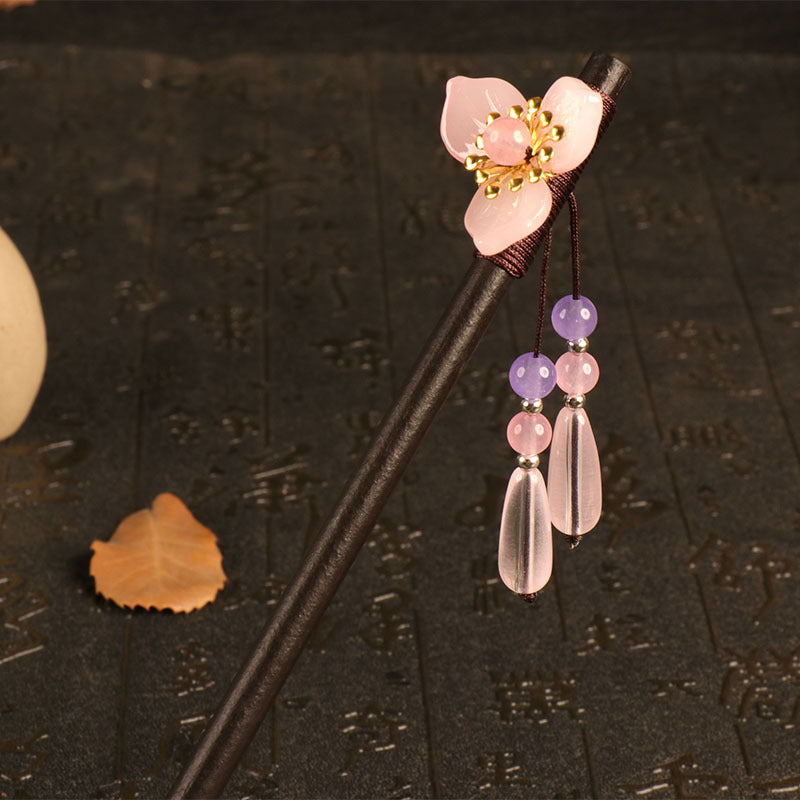 Women's Ancient Costume Tassel Hairpin Metal Headgear