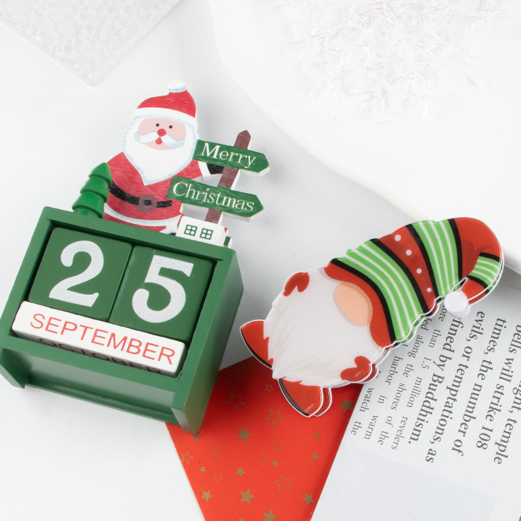 Creative Versatile Santa Claus Themed Hair Clips