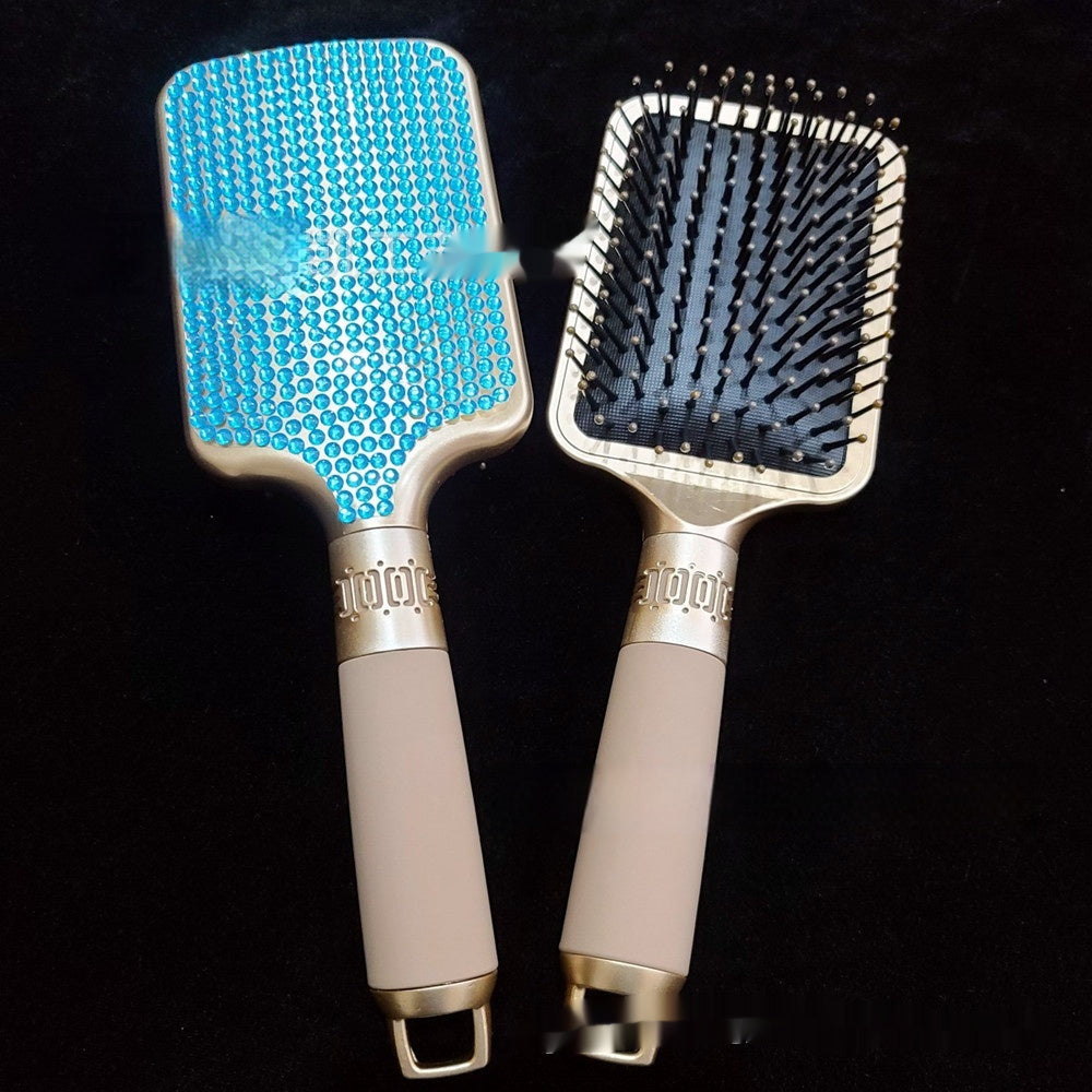Airbag Massage Comb Air Cushion Comb Stick-on Crystals Hairdressing Supplies